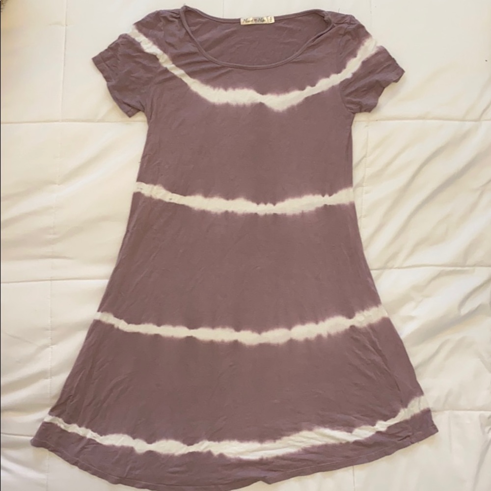 Tie dye Tshirt dress